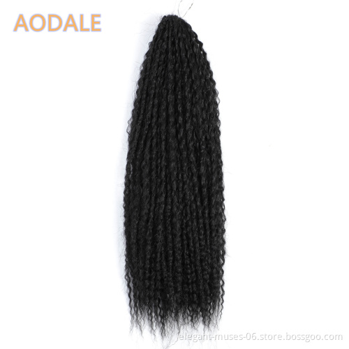 18inch 90grams Ombre Marley Braids Hair Crochet Afro Kinky Curly Synthetic Braiding Hair Crochet Twist Braids
